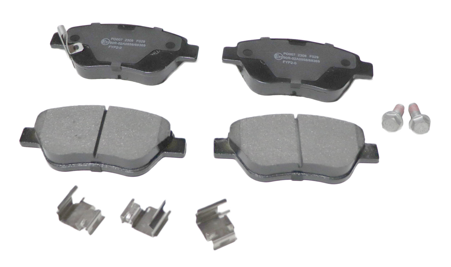 BRAKE PAD SET DBP00007 FITS FIAT