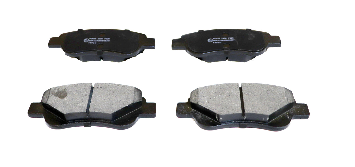 BRAKE PAD SET DBP00033 FITS CITROEN