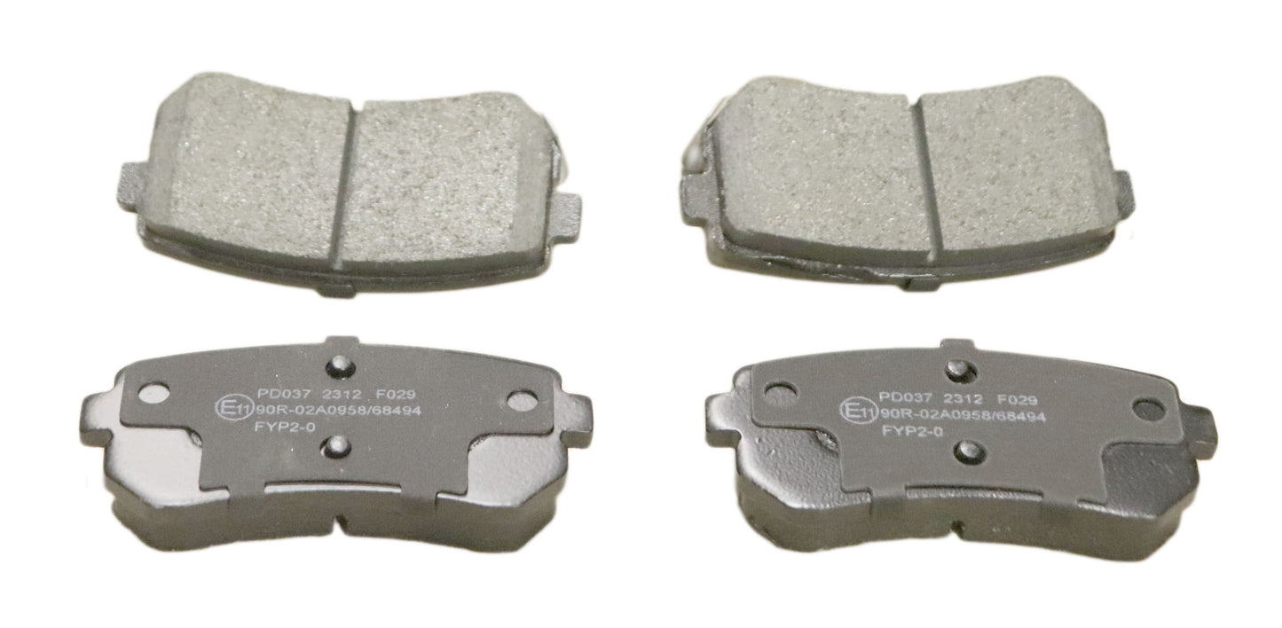 BRAKE PAD SET DBP00035 FITS HYUNDAI,  KIA