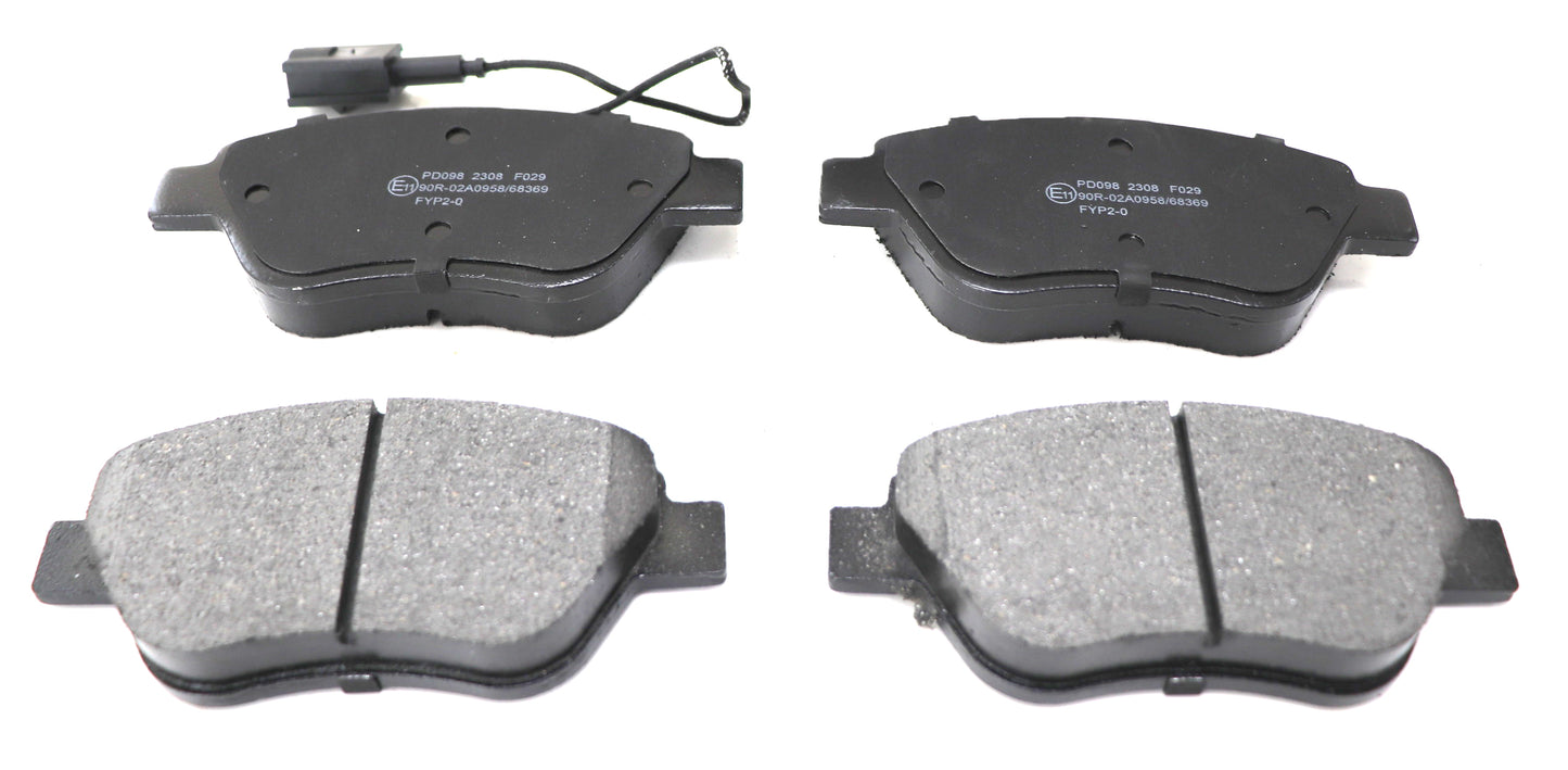 BRAKE PAD SET DBP00088 FITS FIAT