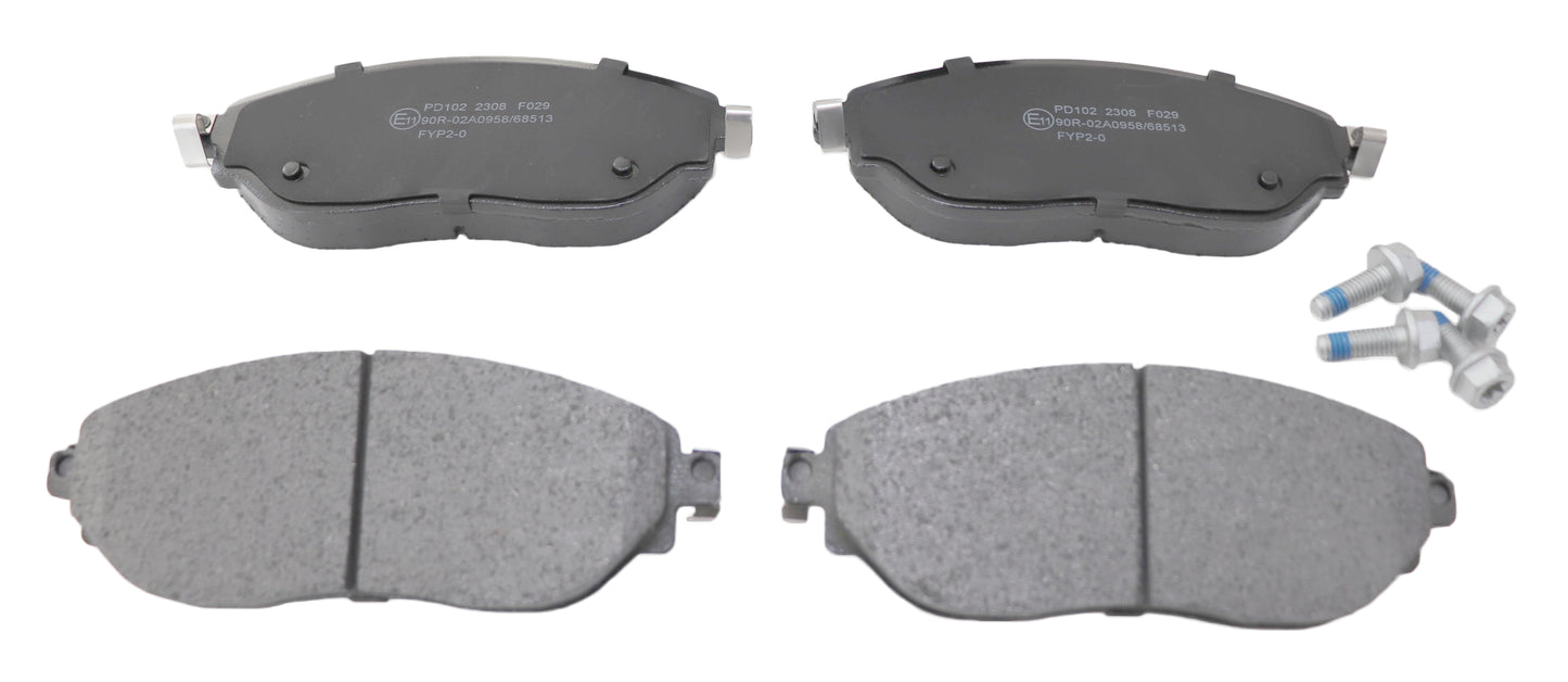 BRAKE PAD SET DBP00092 FITS FIAT