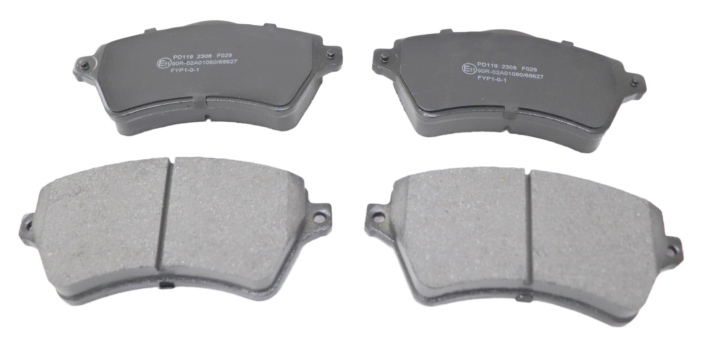 BRAKE PAD SET DBP00105 FITS LANDROVER