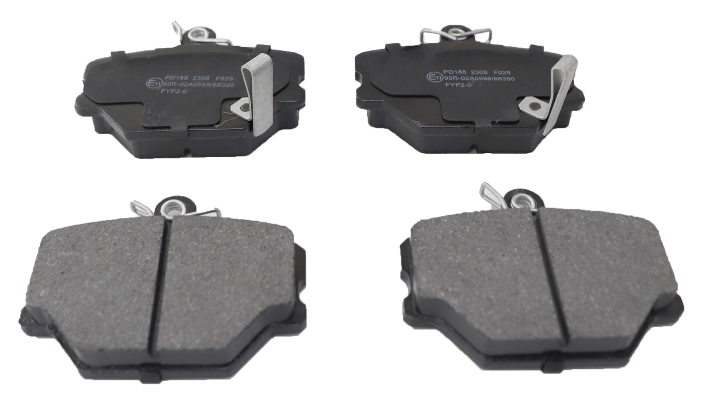 BRAKE PAD SET DBP00164 FITS SMART