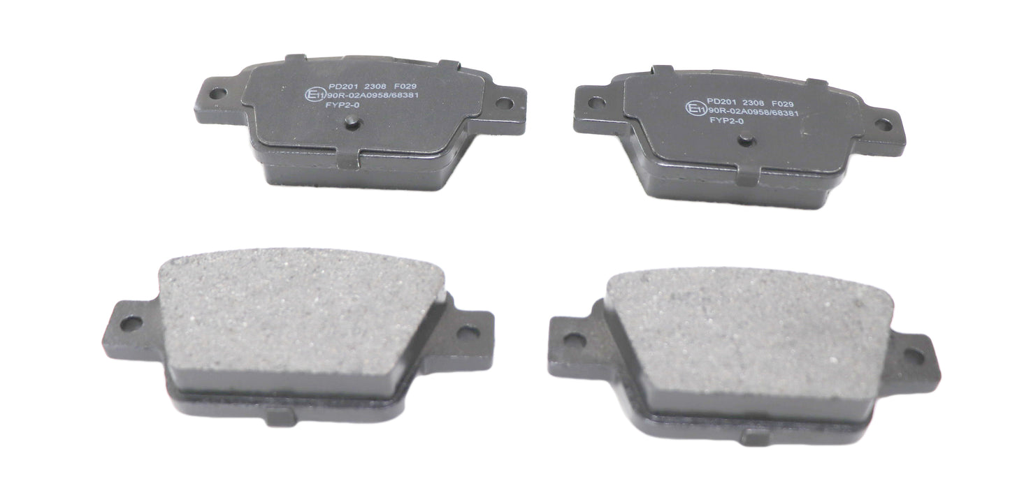 BRAKE PAD SET DBP00174 FITS FIAT