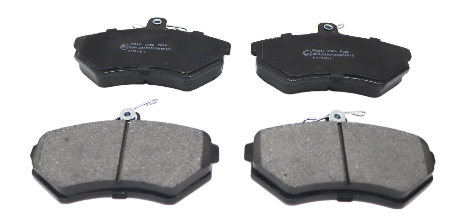 BRAKE PAD SET DBP00215 FITS SEAT