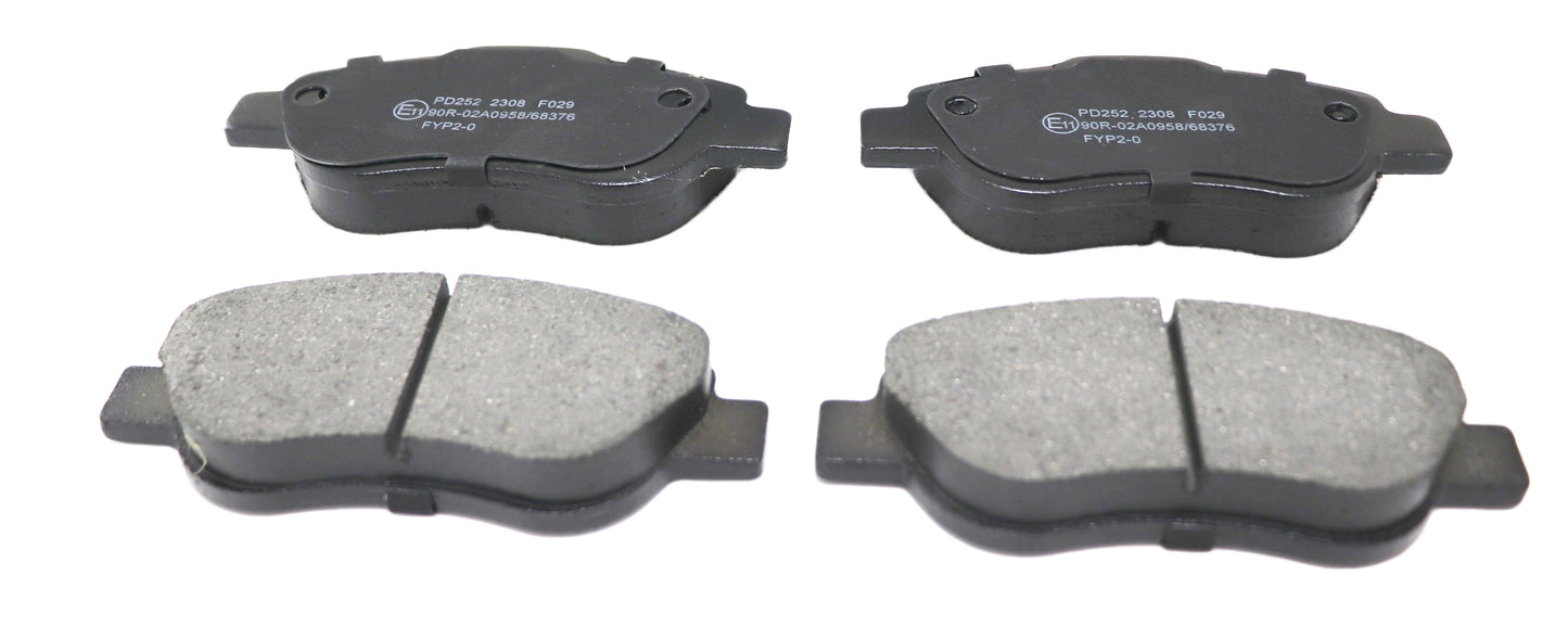 BRAKE PAD SET DBP00216 FITS FIAT