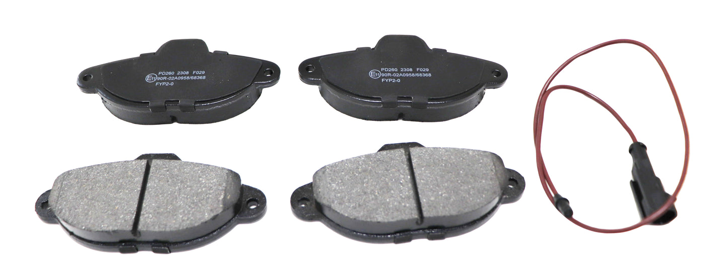 BRAKE PAD SET DBP00223 FITS FIAT